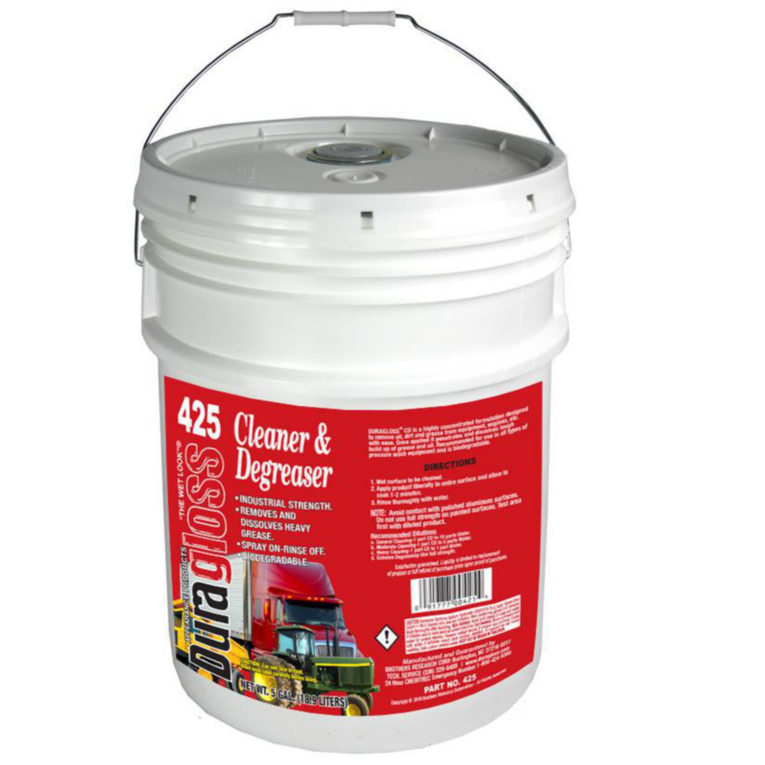 Duragloss Heavy Duty Cleaner & Degreaser Quickly dissolves grease