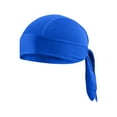 thumbnail image 1 of Durags Cooling Helmet Liner, Sweat Wicking Dew Rag, Breathable Helmet Do Rags, Doo Rag for Men and Women Blue, 1 of 2