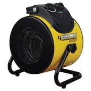 DURA HEAT Portable Electric Workspace Heater and Fan Combo, 1,500 Watts, High/Fan Only, 5,120 BTUs, Thermostat, Adjustable Stand, Handle, 6-Ft. Cord