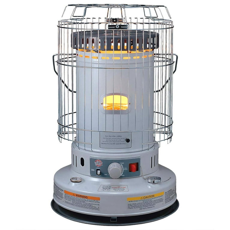 DuraHeat Portable Convection Kerosene Heater Provides 23,800 Btu's