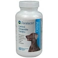 thumbnail image 1 of Duralactin Canine 1000mg 60ct Chewable Vanilla Flavored Tabs for Dogs, 1 of 3