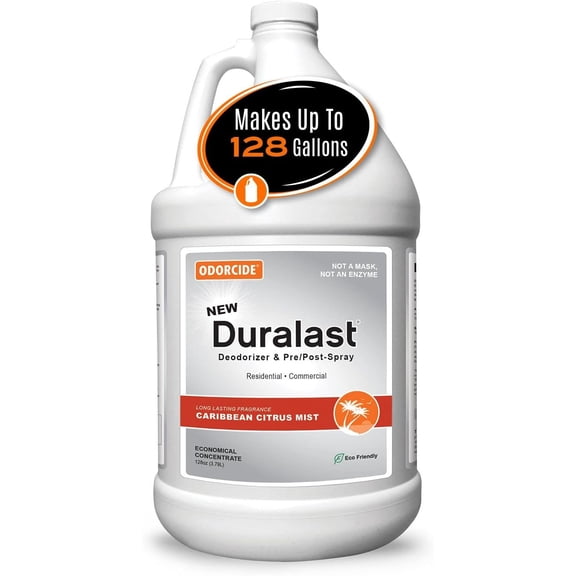 Duralast Caribbean Citrus Mist Pet Urine Odor Eliminator – Pet Deodorizers for Home for Strong Odors – Pet Urine Deodorizer – Pet Odor Eliminator for Home w/Non-Enzymatic Formula (1 Gallon)