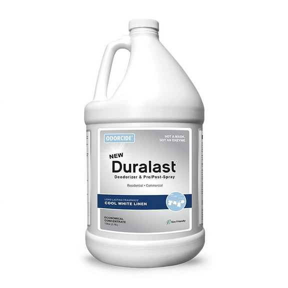 Duralast Cool White Linen Air Pet Urine Odor Eliminator – Pet Deodorizers for Home for Strong Odors – Pet Urine Deodorizer – Pet Odor Eliminator for Home w/Non-Enzymatic Formula (1 Gallon)