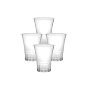 Duralex Amalfi Glass Tumbler, Set of 4, 5.625 ounce