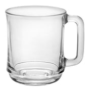 Duralex - Lys Stackable Clear Mug 310 ml 10 7/8 oz Set Of 6