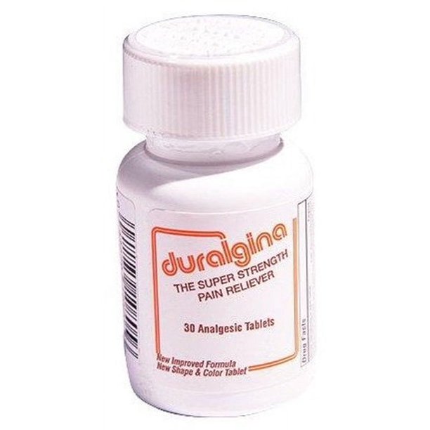 Duralgina Acetaminophen Pain Reliever 30 Tablets