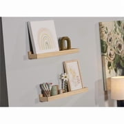Duraline 2011525 Floating Photo Shelf Natural Pine 24