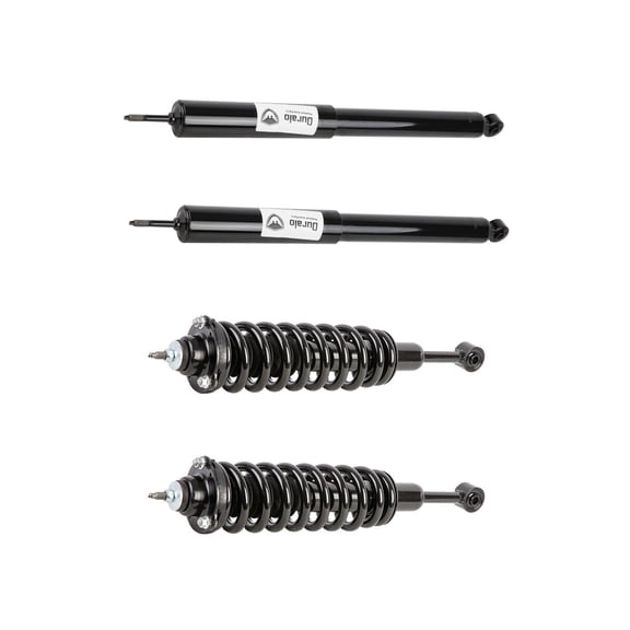 Duralo Front Rear Shocks & Struts Set For Toyota Tacoma 4WD & PreRunner 6-Lug 2005 2006 2007 2008 2009 2010