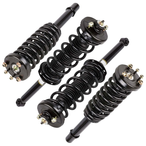 Duralo Front Rear Strut & Spring Assembly Set For Honda Accord 2003-2007