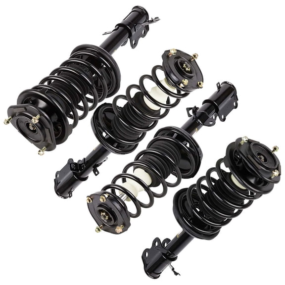 Duralo Front Rear Strut & Spring Assembly Set For Toyota Corolla & Chevy Prizm