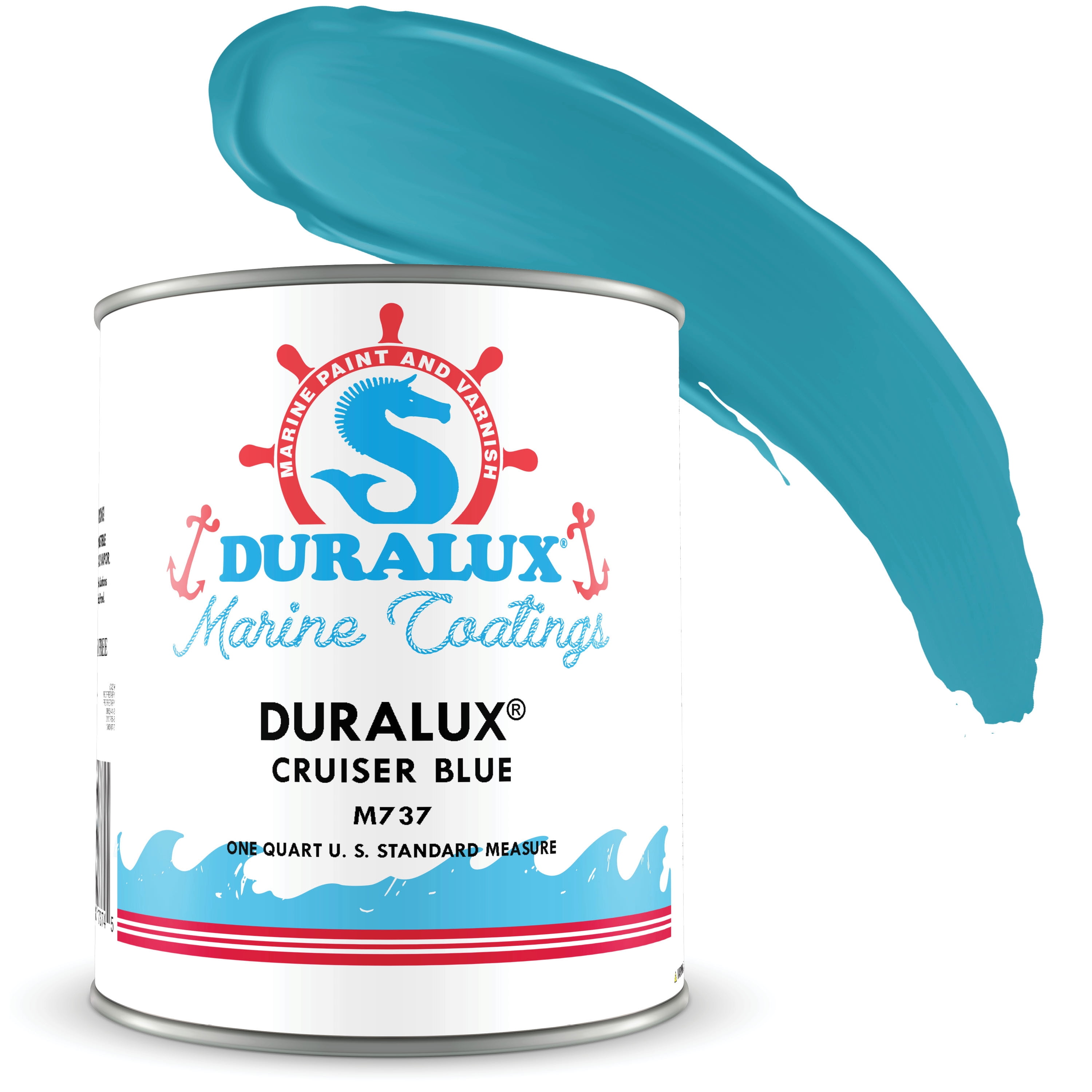 Duralux Marine Enamel Durable Boat Paint for Aluminum and Fiberglass