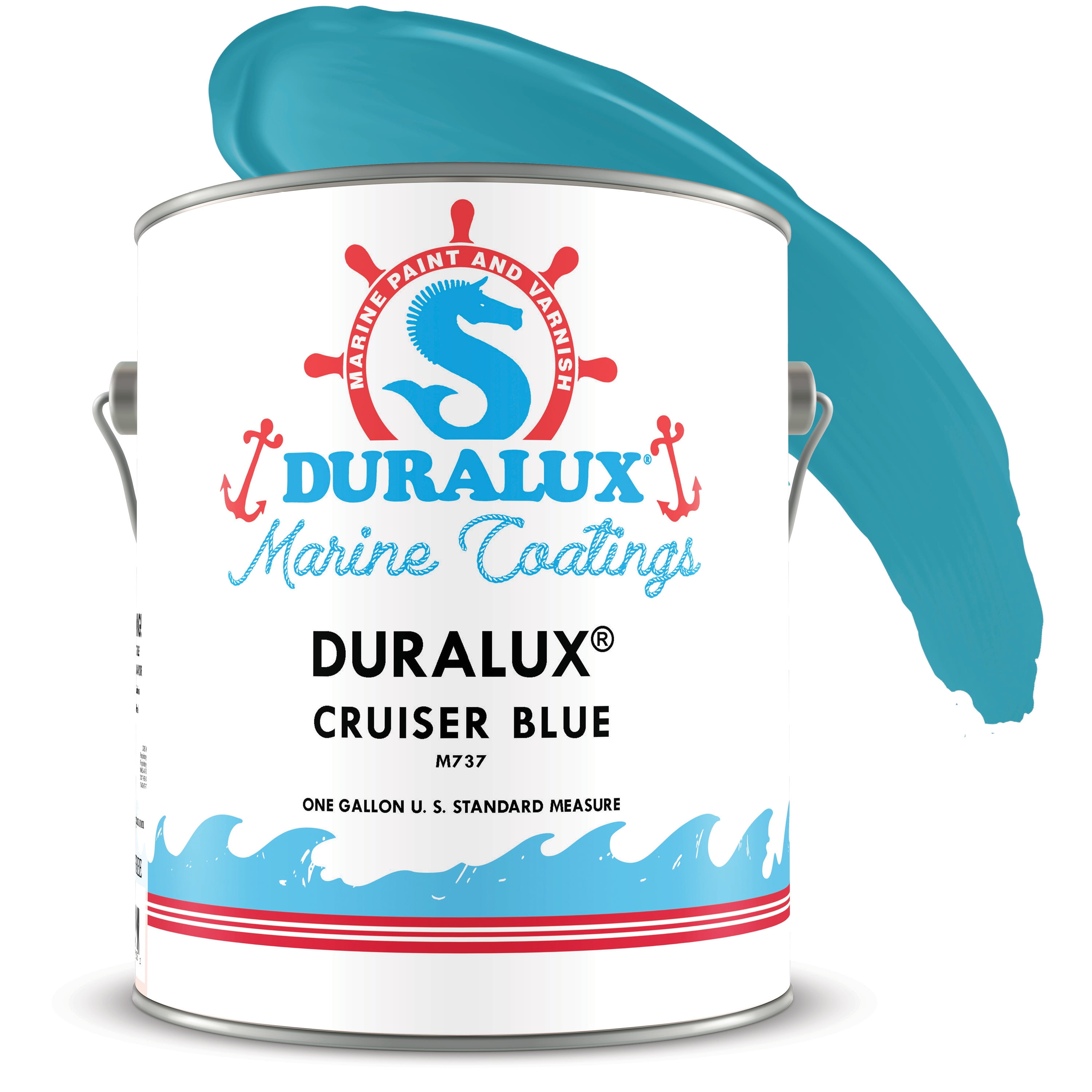 Duralux Marine Enamel Paint for Aluminum & Fiberglass Boat Coating