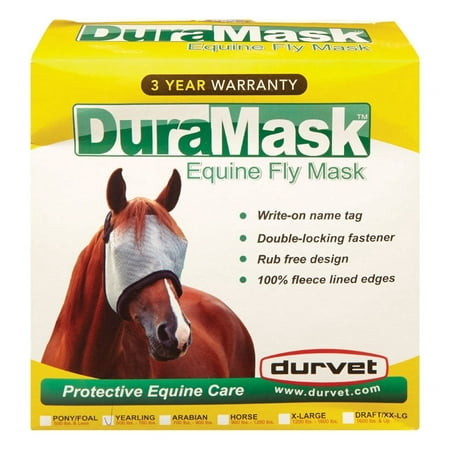 Duramask Mesh Yearling Horse Fly Mask