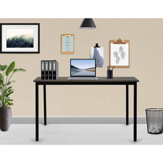 Duramax Modern Atlas Table Slate Pine for Office, Study, Gaming Table