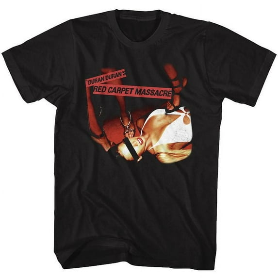 Duran Duran Duran Duran Black Adult T-Shirt Lt