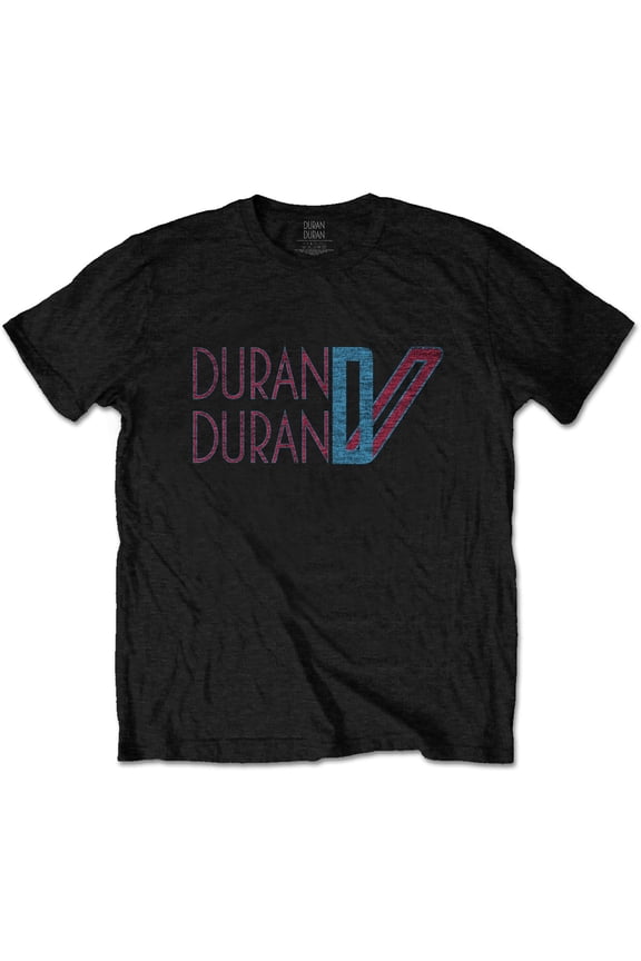 Duran Duran Unisex T-Shirt Double D Logo (Large)