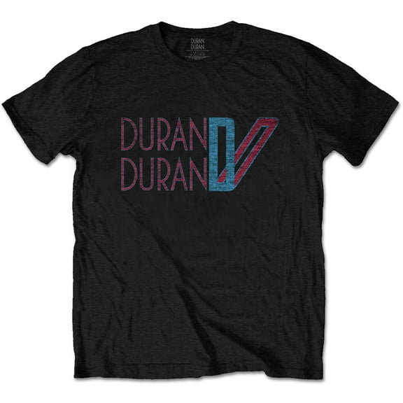 Duran Duran Unisex T-Shirt Double D Logo (Small)