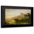 thumbnail image 1 of Durand, Asher Brown 24x17 Black Modern Framed Museum Art Print Titled - Landscapeâ€”Scene from Thanatopsis, 1 of 5