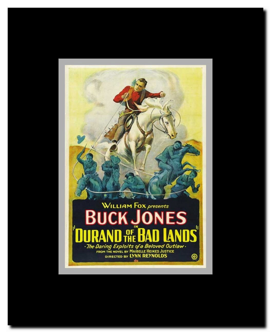 Durand of the Badlands Framed Movie Poster