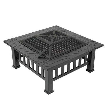 Durango 32" Square Outdoor Fire Pit by Sun-Ray