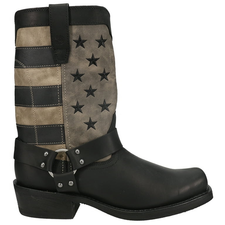 Durango black faded flag shop harness boot