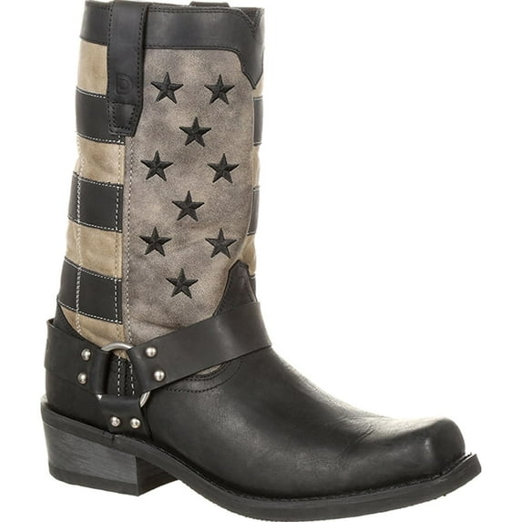 Durango® Black Faded Flag Harness Boot Size 12(W)