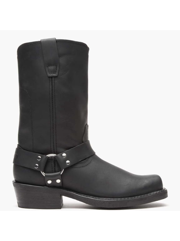 ® Black Harness Boot, Oiled Black, Size 7.5(D)