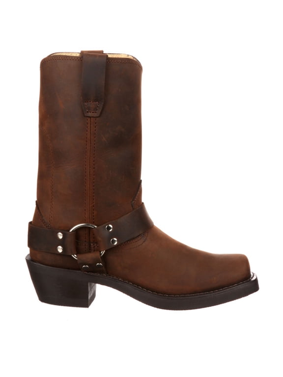 ® Brown Harness Boot, Distressed Brown, Size 10(D)