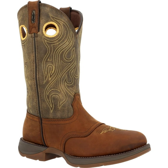 Durango Brown Saddle Western Boot Size 7.5(D)