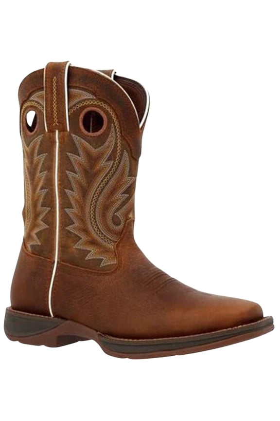 Men's Men'S Rebel Performance Western Boot Broad Square Toe Dark Brown 12 D(M) US