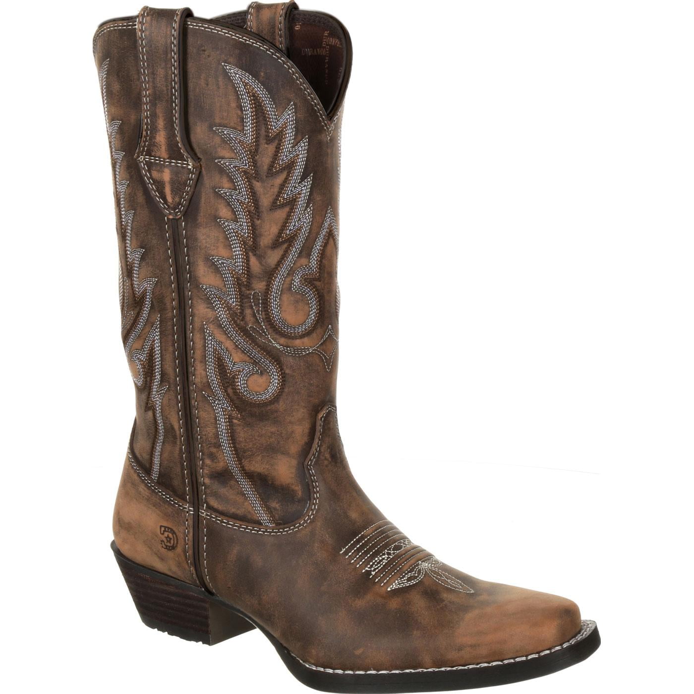 Durango distressed cheap cowgirl boots