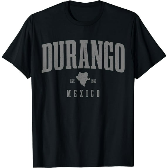 Durango Est. 1563 Vintage Mexican Pride Mexico T-Shirt