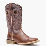 Durango(R) Lady Rebel ProTM Women's Burnished Rose Western Boot, Dusty Brown Sky Blue, Size 8(M)