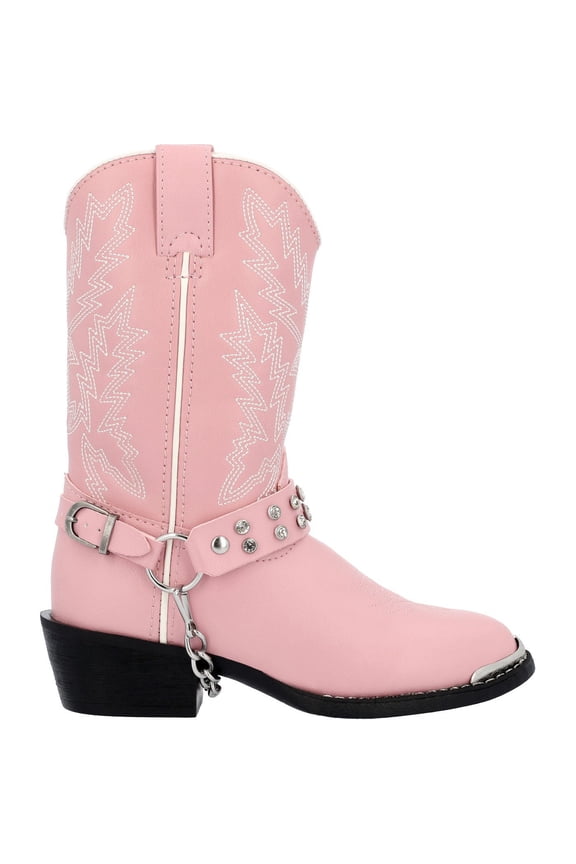 Lil' Durango® Little Kid Pink Rhinestone Western Boot