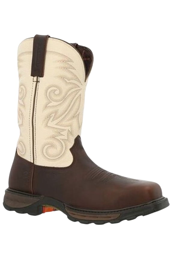 Men's Maverick Xp Waterproof Western Work Boot Steel Toe Chocolate 13 D(M) US