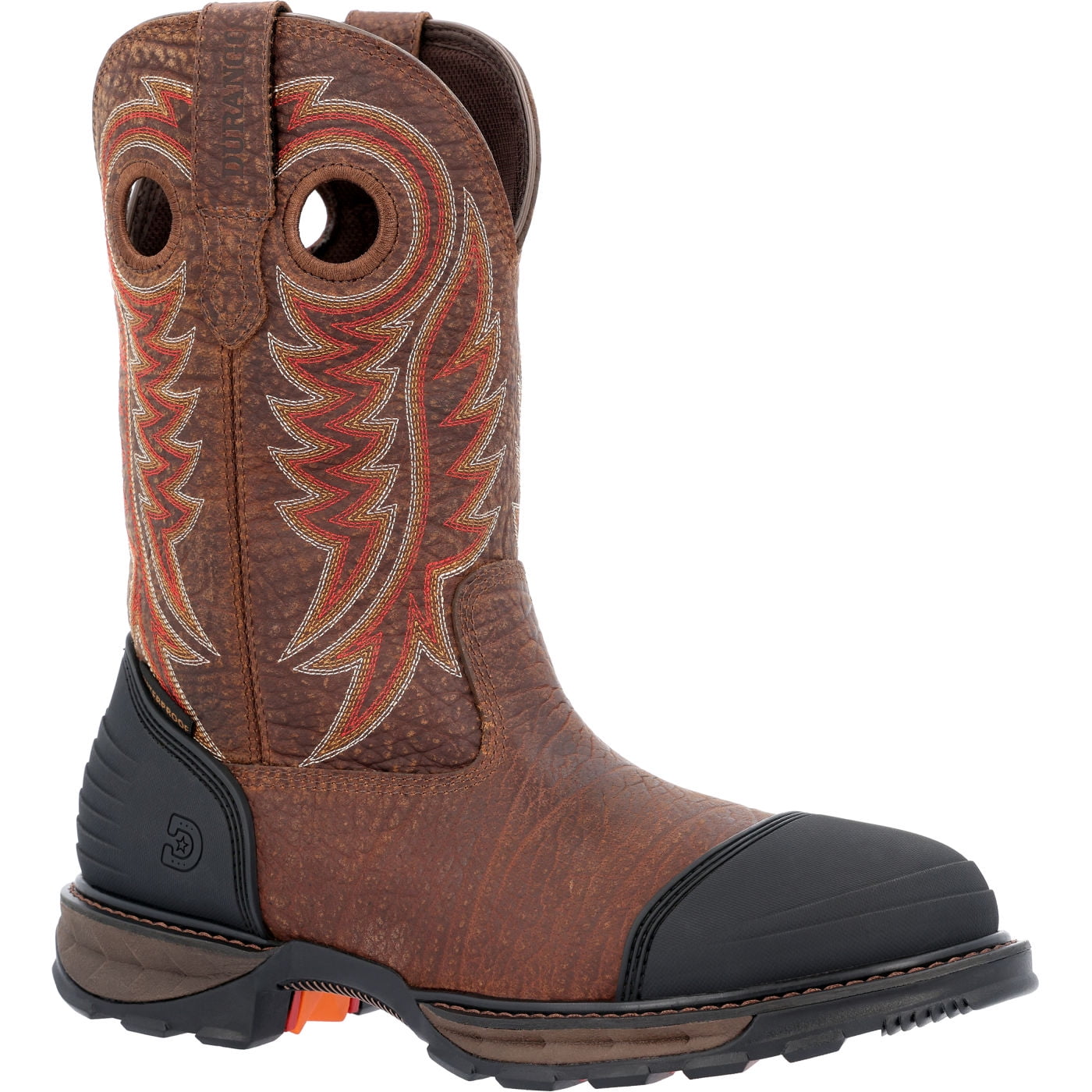 Durango Maverick XP Steel Toe Waterproof Western Work Boot Size 7.5 M Walmart