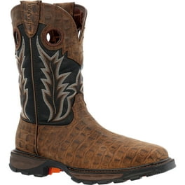 Ariat Work Men s 10 Sierra Wide Square Toe Steel Toe Boot Aged Bark 10010134 Walmart