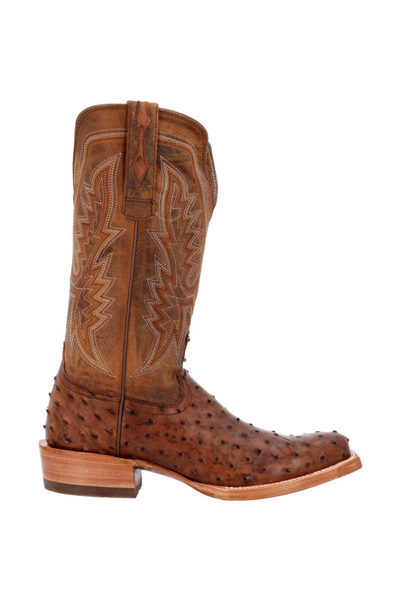 ® Men's PRCA Collection Full-Quill Ostrich Western Boot