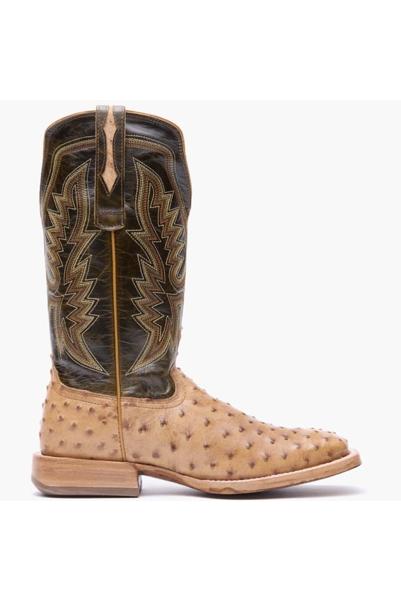 ® Men's PRCA Collection Full-Quill Ostrich Western Boot