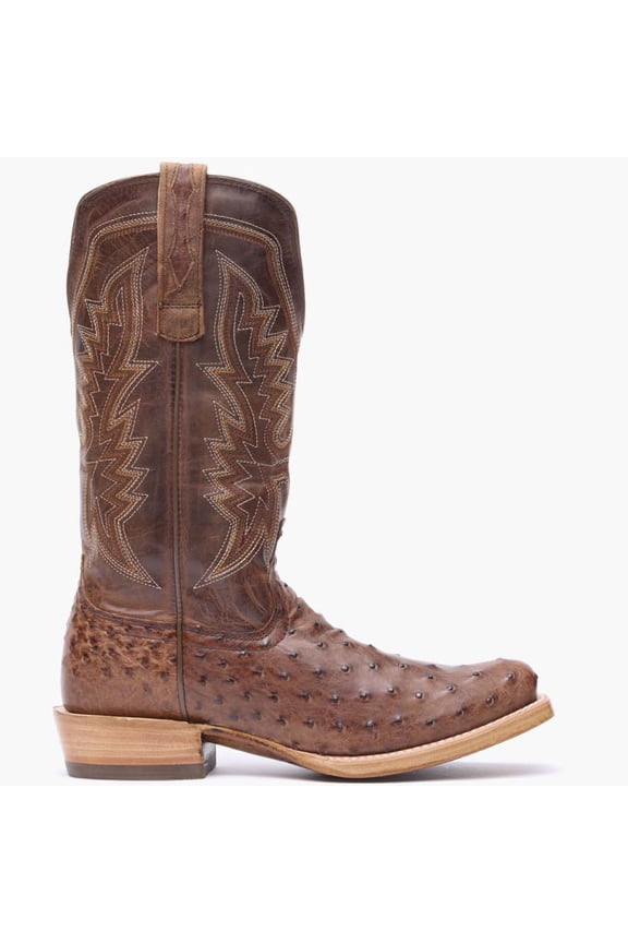® Men's PRCA Collection Full-Quill Ostrich Western Boot