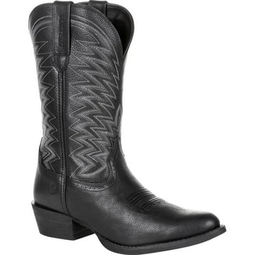 Durango Men's Rebel Frontier Distressed Black R- Toe Boots DDB0241