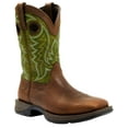 thumbnail image 1 of Durango Men's Rebel Western Performance Boot Square Toe Green 9.5 D(M) US, 1 of 7