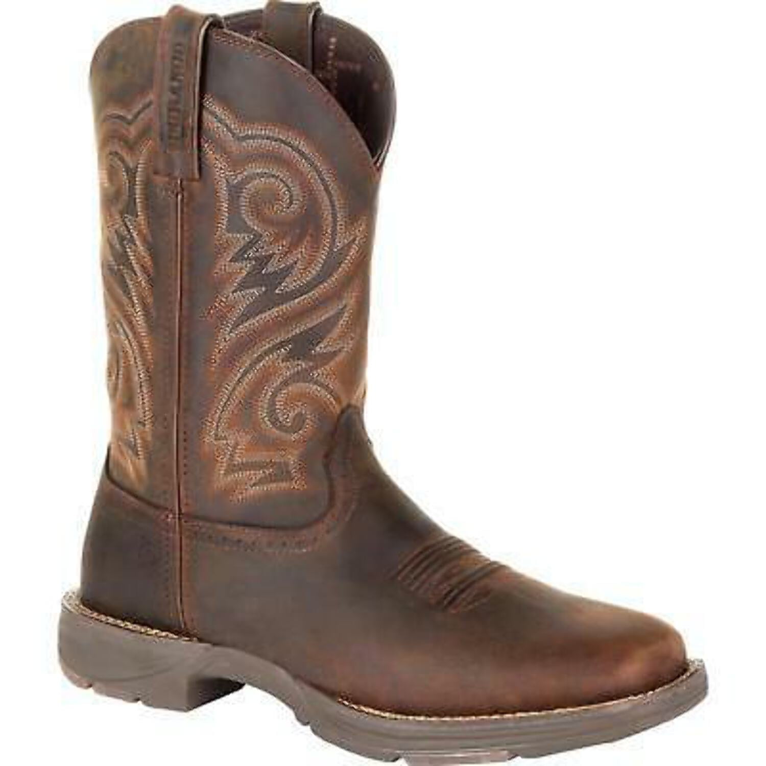 Durango Men s Ultralite Distressed Western Boot Square Toe Walmart