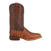 Durango Mens Exotic Full-Quill Ostrich Western Boot Square Toe - DDB0274 7 EE US