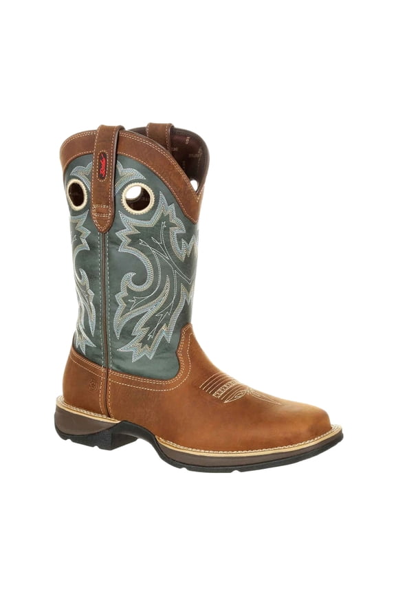 Mens Rebel Full Grain Leather Cowboy Boots