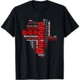 thumbnail image 1 of Durango Mexico Mapa Municipios T-Shirt, 1 of 3