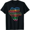 thumbnail image 1 of Durango Mexico Mapa Sarape Municipios Mexican State Gift T-Shirt, 1 of 3