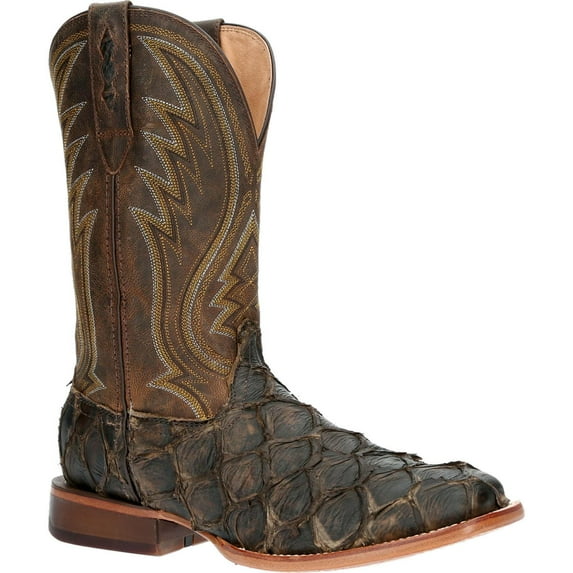 Durango® Premium Exotics™ Dark Bay Pirarucu Western Boot Size 10(W)