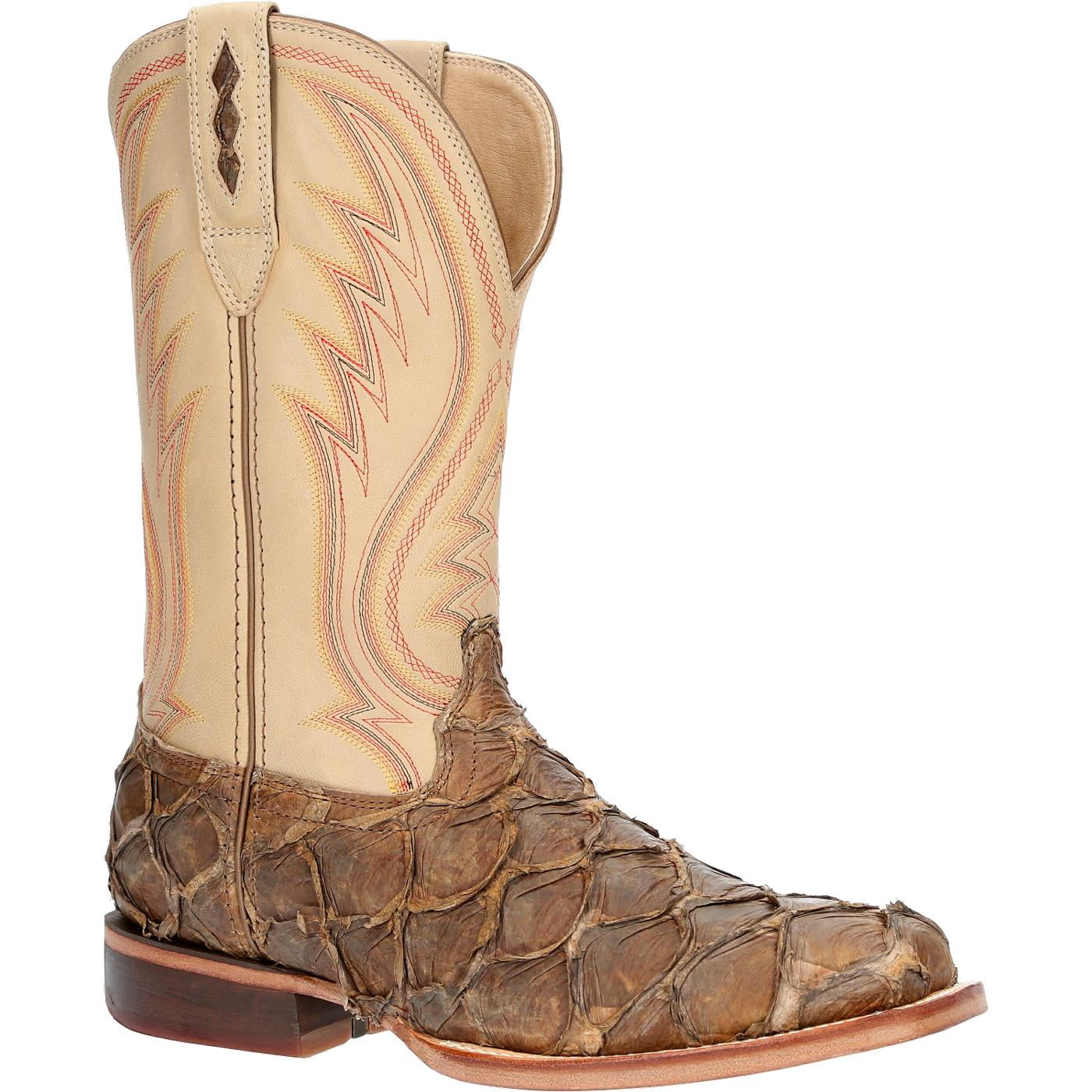 Durango® Premium Exotics™ Tobacco Pirarucu Western Boot Size 10(M 