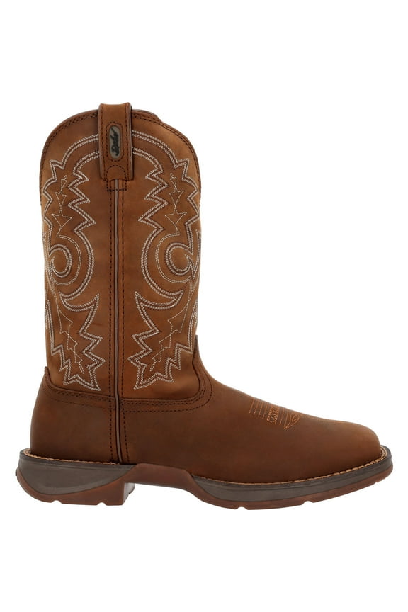 Steel Toe Pull-On Western Boot